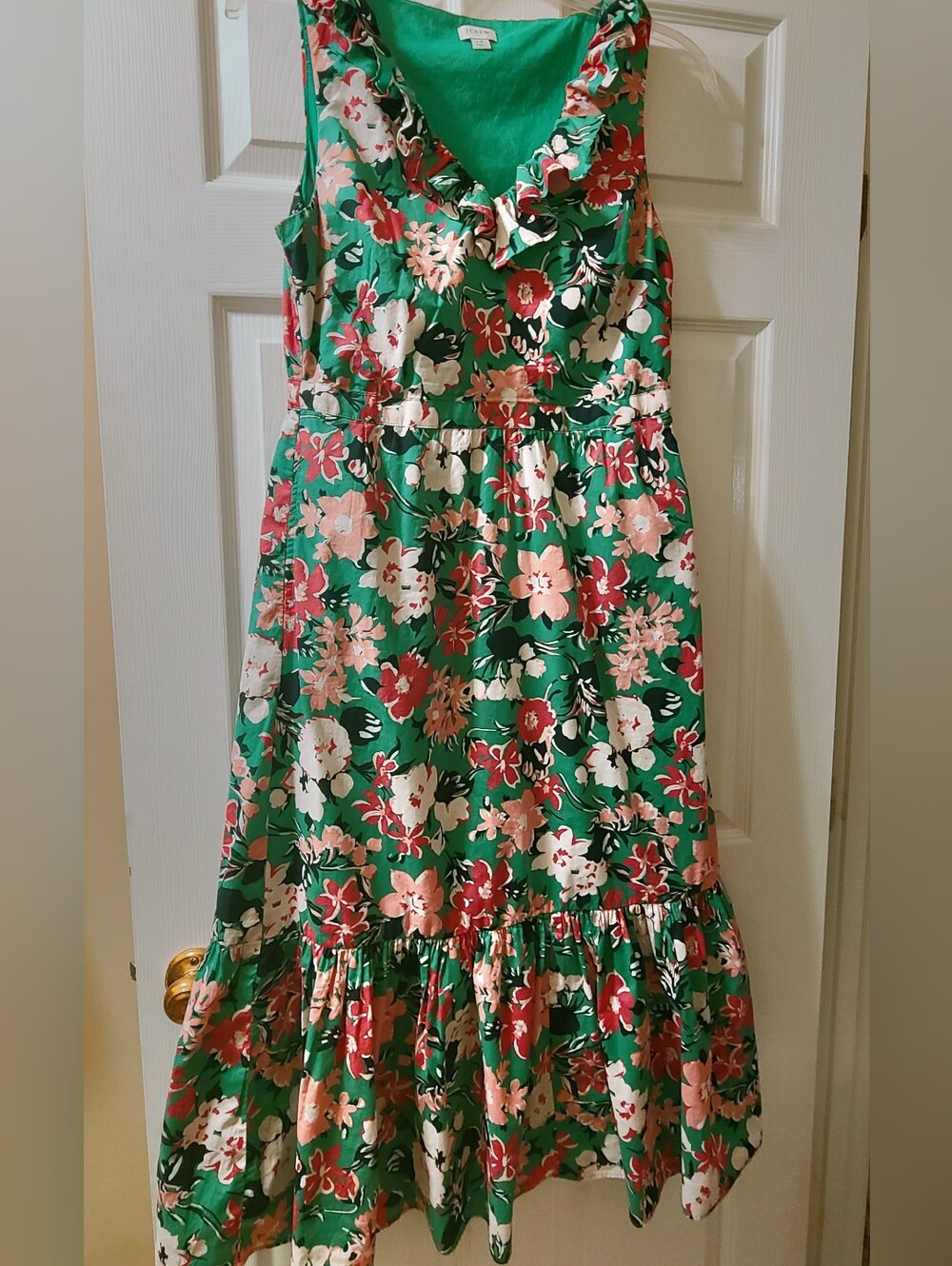 J.Crew Floral Dress 100% Cotton
